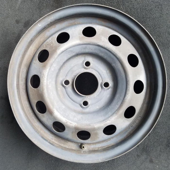 15" ELANTRA 07 15x5.5 steel Original OEM Wheel Rim - Front View