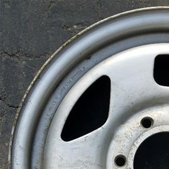 16" ISUZU RODEO 94-95 16x6 steel Original OEM Wheel Rim - Side Profile