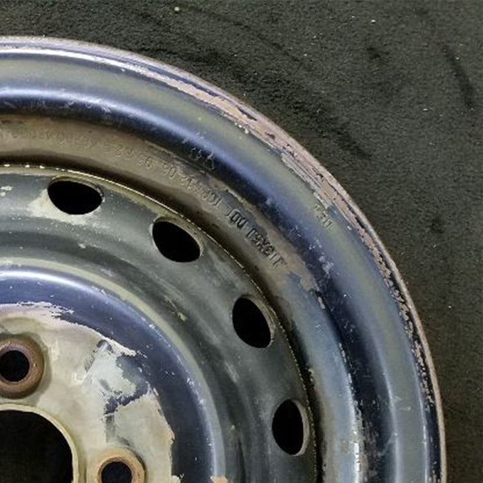 13" 200SX 95-98 13x5, steel Original OEM Wheel Rim - Close-Up Detail