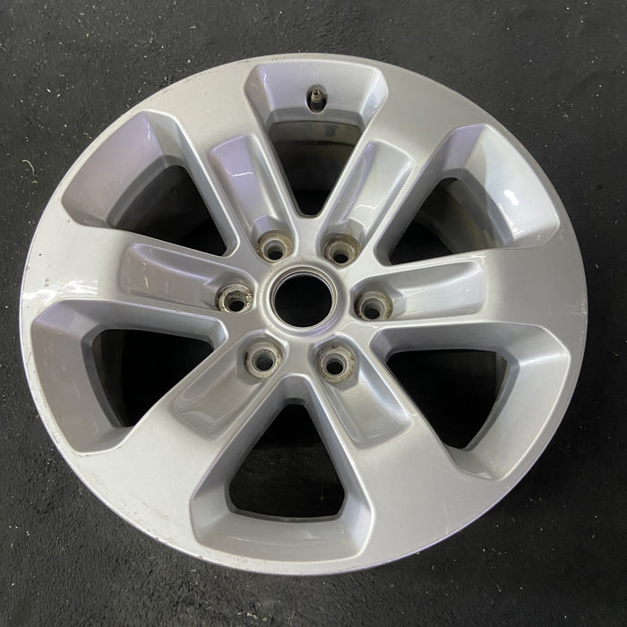 18" DODGE 1500 PICKUP 19-21 , 18x8 , , 6 spoke, opt WBC Original OEM Wheel Rim - Close-Up Detail
