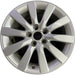17" AUDI A4 13-16 17x8 Original OEM Wheel Rim - Front View
