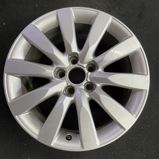17" AUDI A4 13-16 17x8 Original OEM Wheel Rim - Angle View