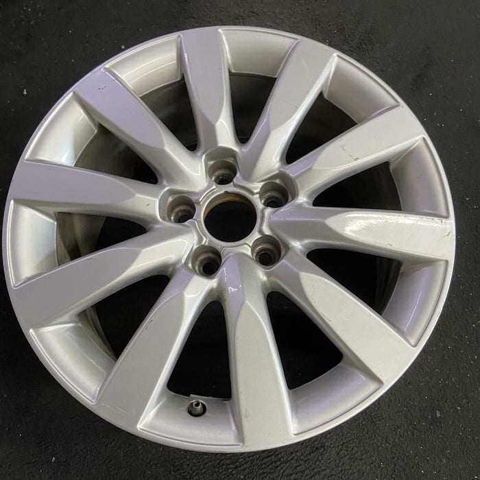 17" AUDI A4 13-16 17x8 Original OEM Wheel Rim - Side Profile