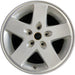 17" WRANGLER 07-08 17x7.5 silver Original OEM Wheel Rim - Front View