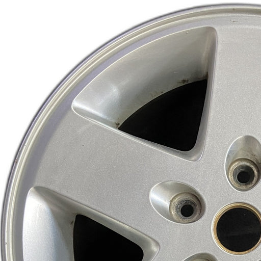 17" WRANGLER 07-08 17x7.5 silver Original OEM Wheel Rim - Angle View