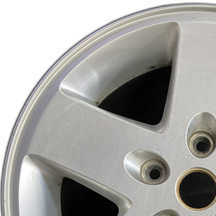 17" WRANGLER 07-08 17x7.5 silver Original OEM Wheel Rim - Angle View
