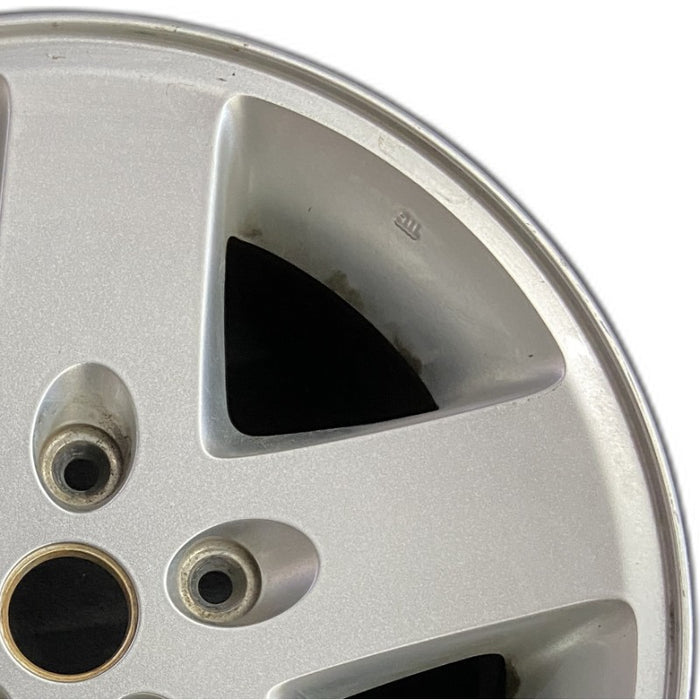17" WRANGLER 07-08 17x7.5 silver Original OEM Wheel Rim - Side Profile