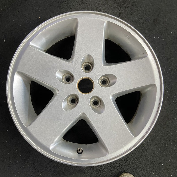 17" WRANGLER 07-08 17x7.5 silver Original OEM Wheel Rim - Additional View