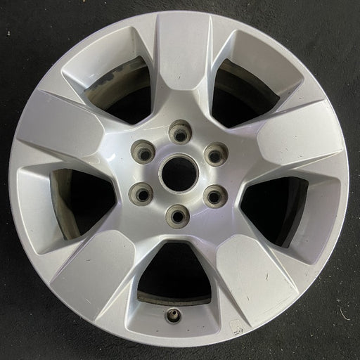 18" DODGE 1500 PICKUP 19 6 lug 18x8 aluminum 5 spoke opt WBB Original OEM Wheel - Front View