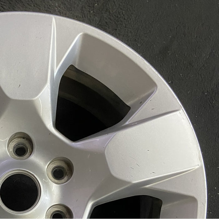 18" DODGE 1500 PICKUP 19 6 lug 18x8 aluminum 5 spoke opt WBB Original OEM Wheel - Close-Up Detail