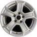 17" WRANGLER 18 VIN X , 17x7.5, , aluminum, straight spoke, w/recessed outer - Front View