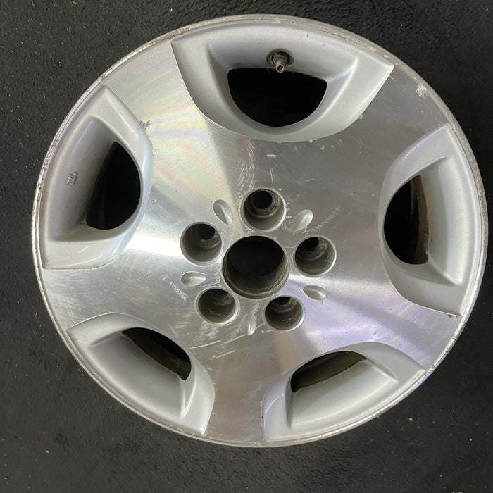 16" AVALON 03-04 16x6, alloy, 5 spoke Original OEM Wheel Rim - Side Profile