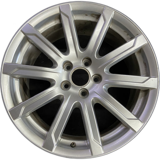 18" AUDI A4 09-12 18x8 , 10 spoke Original OEM Wheel Rim - Front View