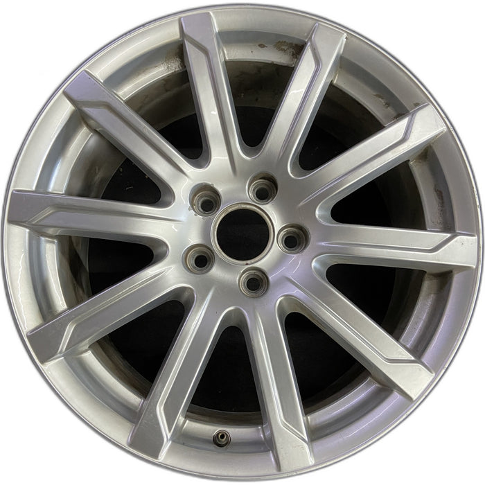 18" AUDI A4 09-12 18x8 , 10 spoke Original OEM Wheel Rim - Front View