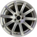 18" AUDI A4 09-12 18x8 , 10 spoke Original OEM Wheel Rim - Front View