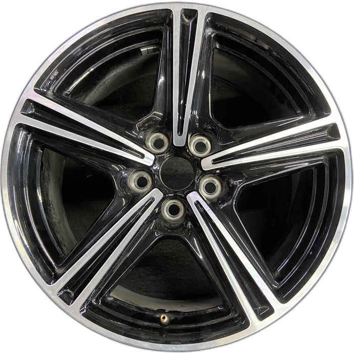 18" MUSTANG 24-25 18x8, Original OEM Wheel Rim - Front View
