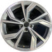 20" Q4 E-TRON 22 20x8, 10 spoke, bent spoke Original OEM Wheel Rim - Front View