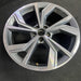 20" Q4 E-TRON 22 20x8, 10 spoke, bent spoke Original OEM Wheel Rim - Side Profile