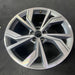 20" Q4 E-TRON 22 20x8, 10 spoke, bent spoke Original OEM Wheel Rim - Close-Up Detail