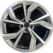 20" Q4 E-TRON 22 20x9, 10 spoke, bent spoke Original OEM Wheel Rim - Front View