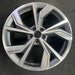 20" Q4 E-TRON 22 20x9, 10 spoke, bent spoke Original OEM Wheel Rim - Angle View