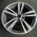 19" BMW 320i 15 19x8.5, 5 double spoke, narrow spoke Original OEM Wheel Rim - Side Profile