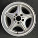16" BMW Z3 01-02 16x7, alloy, 5 spoke, webbed spoke, natural Original OEM Wheel - Angle View