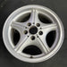 16" BMW Z3 01-02 16x7, alloy, 5 spoke, webbed spoke, natural Original OEM Wheel - Side Profile