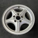 16" BMW Z3 01-02 16x7, alloy, 5 spoke, webbed spoke, natural Original OEM Wheel - Close-Up Detail