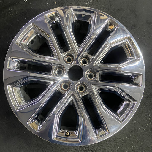 20" FORD F150 PICKUP 24-25 20x8.5, , split spoke, , chrome Original OEM Wheel - Angle View