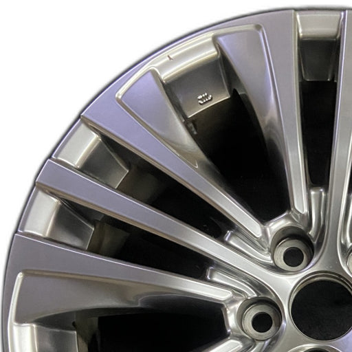19" VENZA 21-22 19x7 15 spoke Original OEM Wheel Rim - Angle View