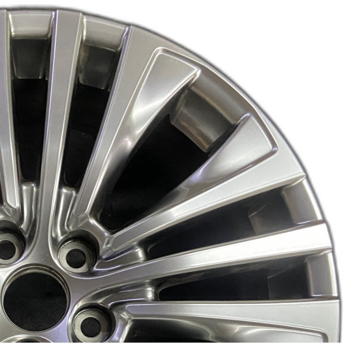 19" VENZA 21-22 19x7 15 spoke Original OEM Wheel Rim - Side Profile