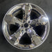20" CHALLENGER 11-12 20x8, , chrome clad, lug nut centered between spokes - Angle View