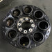 20" FORD F250SD PICKUP 23-25 20x8, , solid spoke, black, circle spoke Original - Side Profile