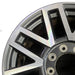 20" FORD F250SD PICKUP 17 20x8 aluminum TPMS 16 spoke 8 split spoke machined - Angle View