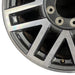 20" FORD F250SD PICKUP 17 20x8 aluminum TPMS 16 spoke 8 split spoke machined - Back View