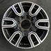 20" SIERRA 2500 PICKUP 20 20x8.5 12 spoke machined face accents black opt PYU - Additional View