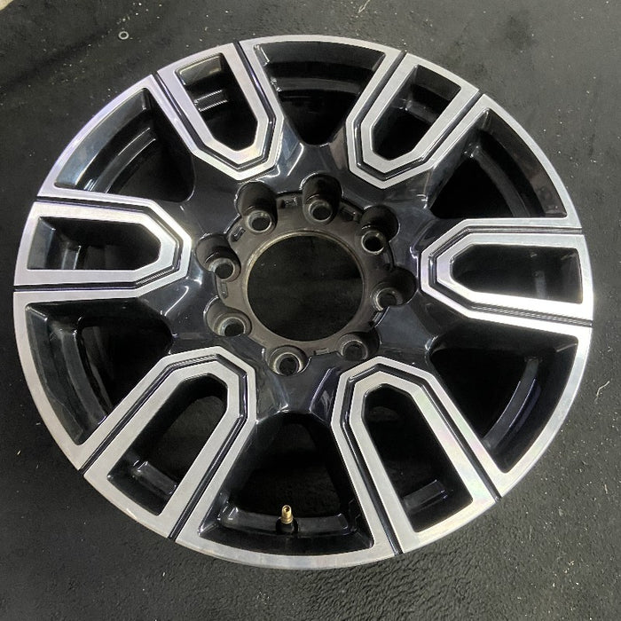 20" SIERRA 2500 PICKUP 20 20x8.5 12 spoke machined face accents black opt PYU - View 7