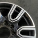 20" SIERRA 2500 PICKUP 20 20x8.5 12 spoke machined face accents black opt PYU - Close-Up Detail