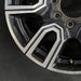 20" SIERRA 2500 PICKUP 20 20x8.5 12 spoke machined face accents black opt PYU - Additional View