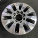 20" SILVERADO 2500 PICKUP 21-23 20x8.5 10 spoke machined gray opt Q86 dark gray - View 7