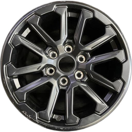 17" FORD F150 RAPTOR 24-25 , 6 spoke, V spoke Original OEM Wheel Rim - Front View