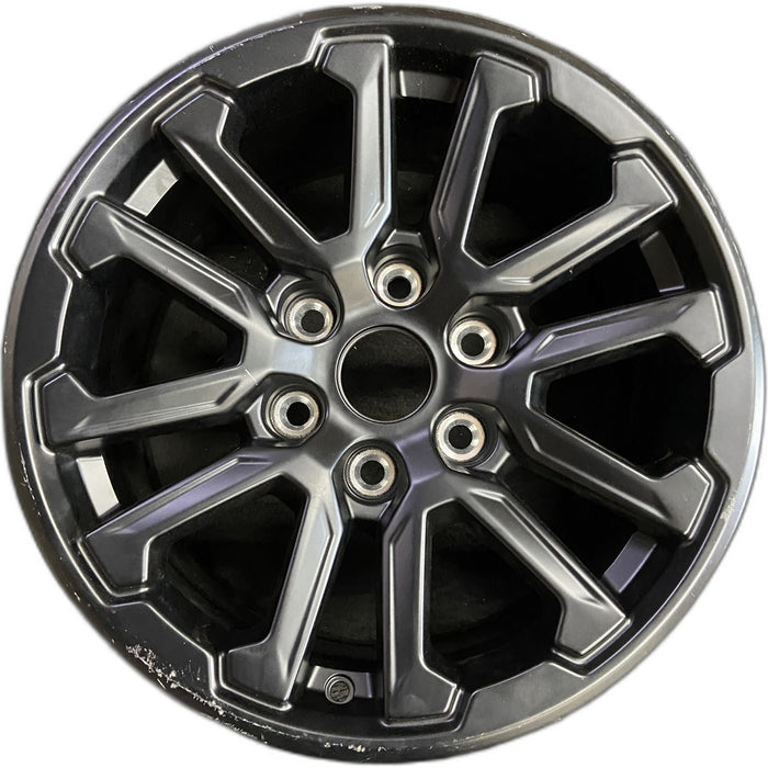 17" FORD F150 RAPTOR 24-25 , 6 spoke, V spoke Original OEM Wheel Rim - Front View