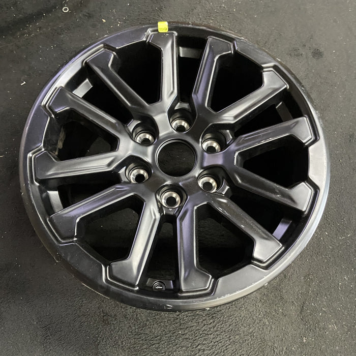 17" FORD F150 RAPTOR 24-25 , 6 spoke, V spoke Original OEM Wheel Rim - Side Profile