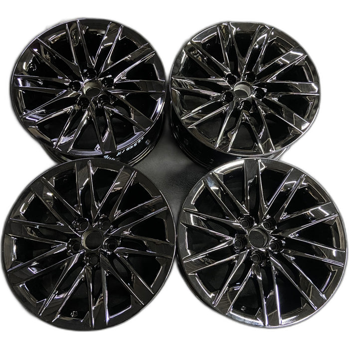 19" LS500 18-21 , 19x8, , open spoke Original OEM Wheel Rim - Front View