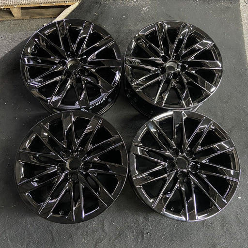 19" LS500 18-21 , 19x8, , open spoke Original OEM Wheel Rim - Angle View