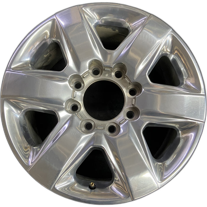 20" SILVERADO 2500 PICKUP 20-23 20x8.5, 6 spoke Original OEM Wheel Rim - Front View