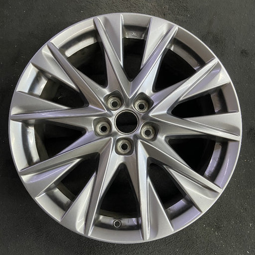 19" MAZDA CX-5 19-21 aluminum 19x7 gunmetal Original OEM Wheel Rim - Front View