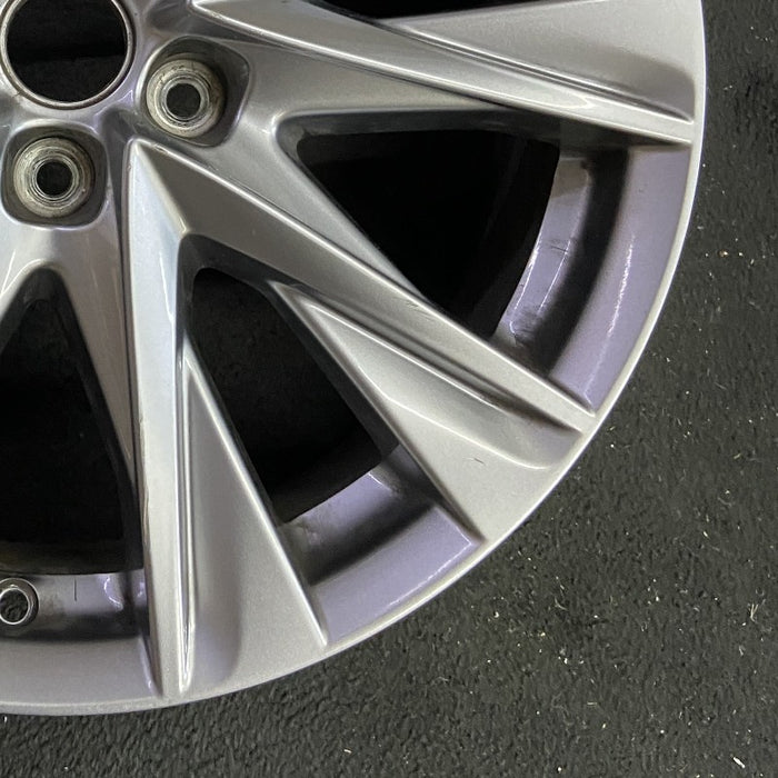 19" MAZDA CX-5 19-21 aluminum 19x7 gunmetal Original OEM Wheel Rim - Back View