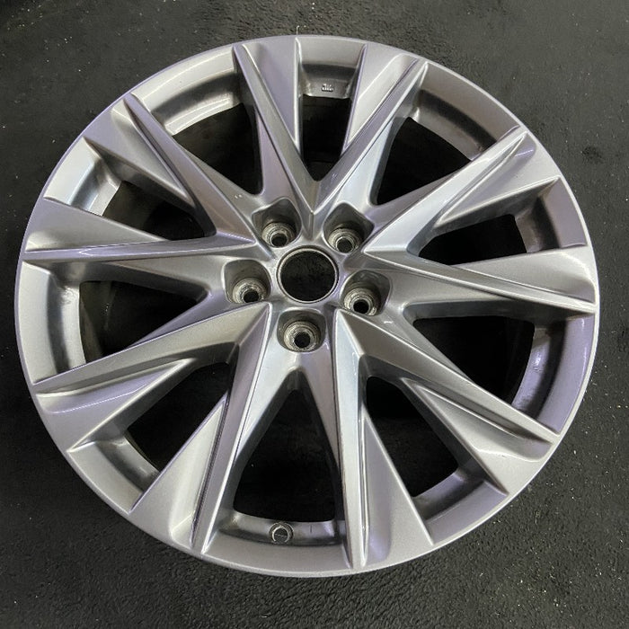 19" MAZDA CX-5 19-21 aluminum 19x7 gunmetal Original OEM Wheel Rim - View 7